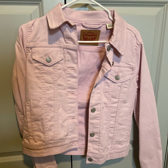 levis pink jacket